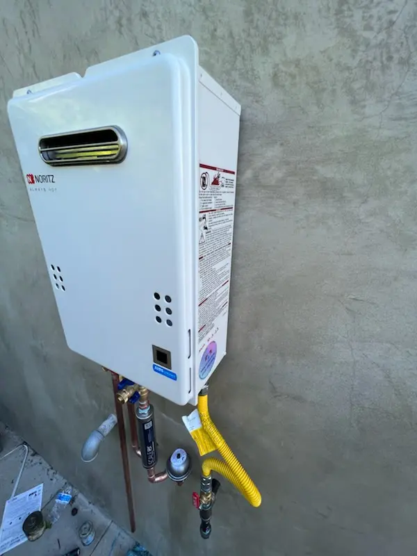 Tankless water heater installation for Yukon homes